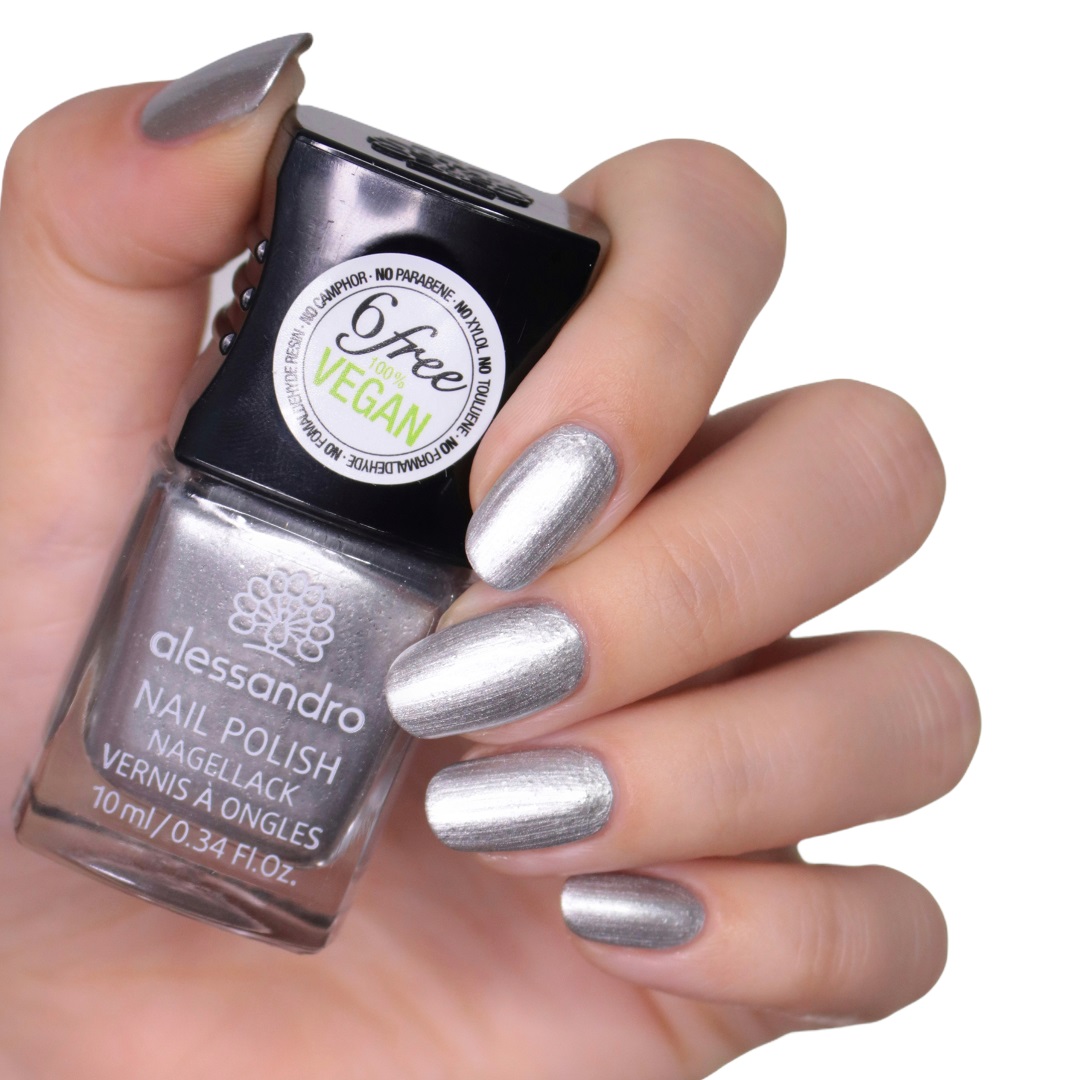 Nagellack Silver