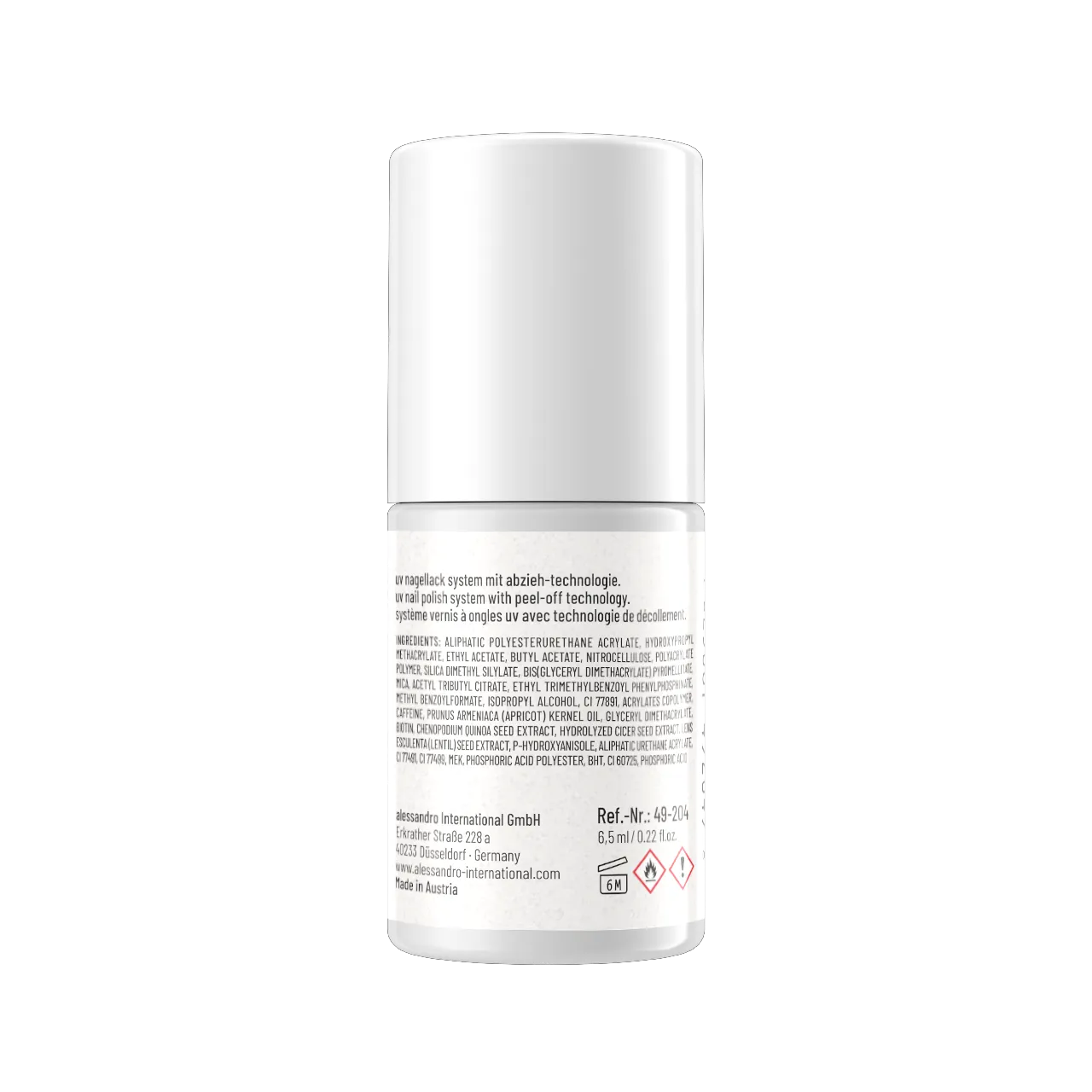 Striplac Uv Colour Satin White Shimmer