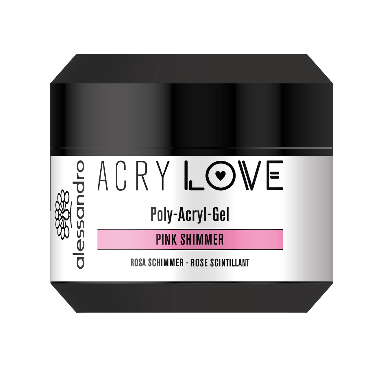 ACRYLOVE GEL PINK MIT SHIMMER 15G