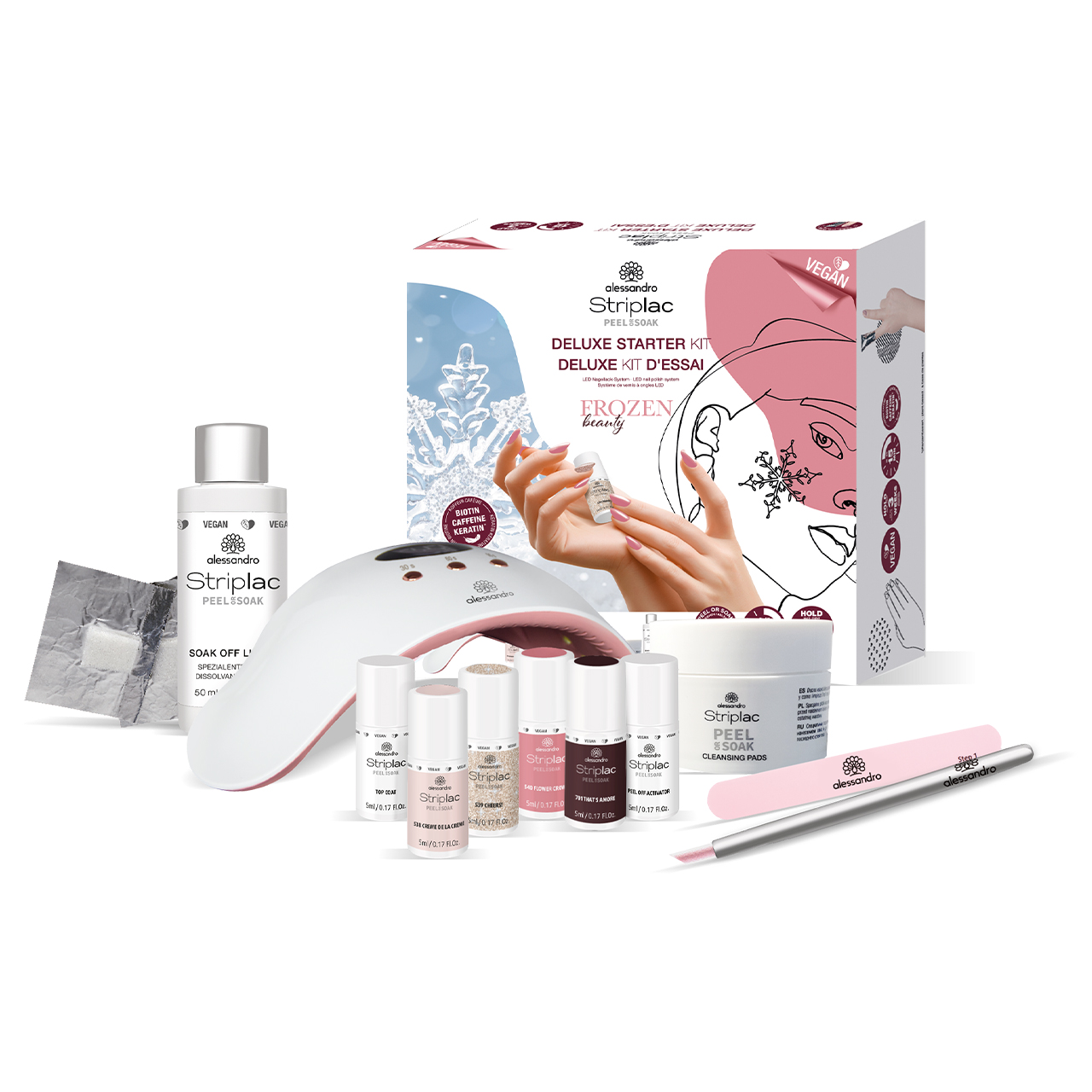 Striplac Starter Kit Deluxe Frozen Beauty