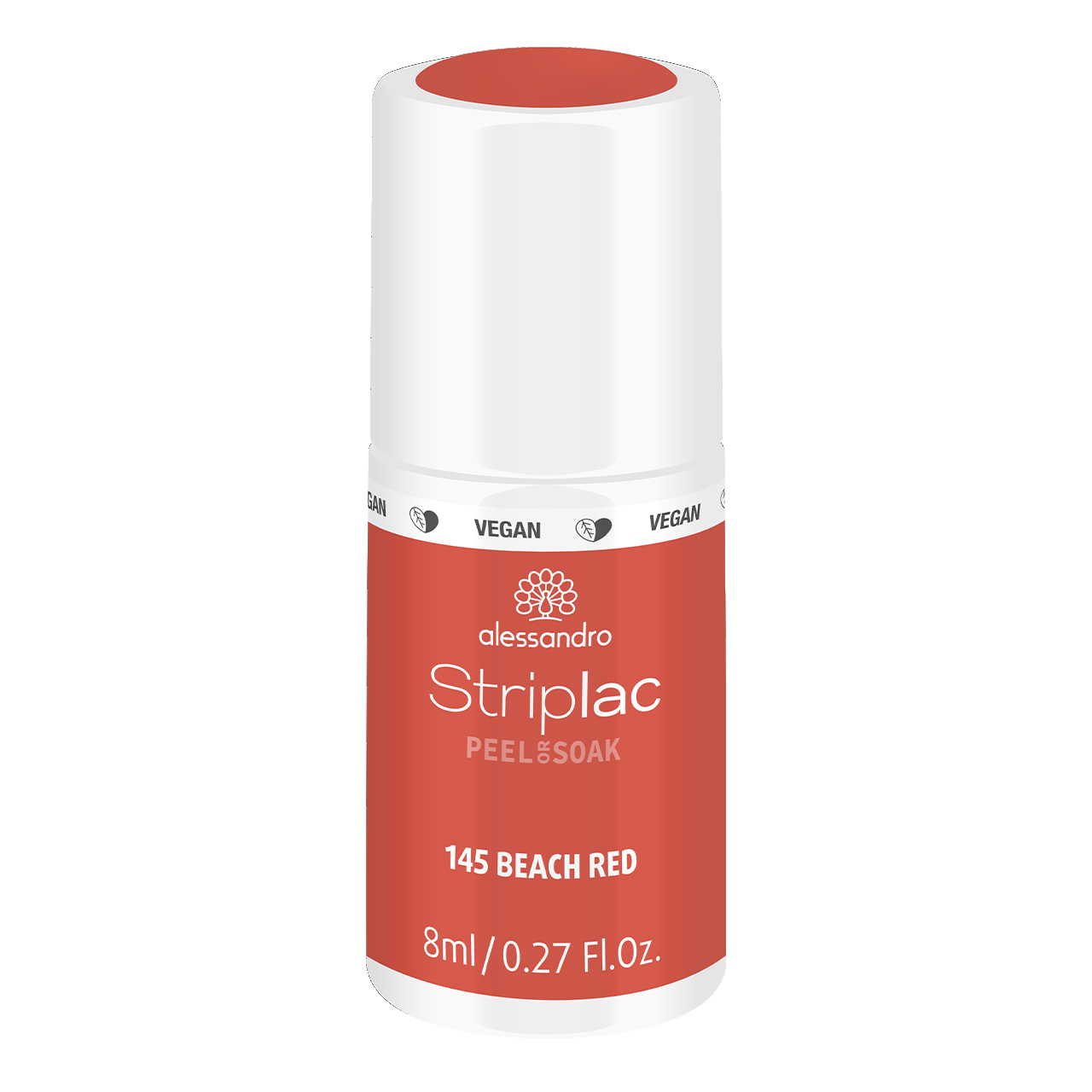 Striplac Peel or Soak Beach Red