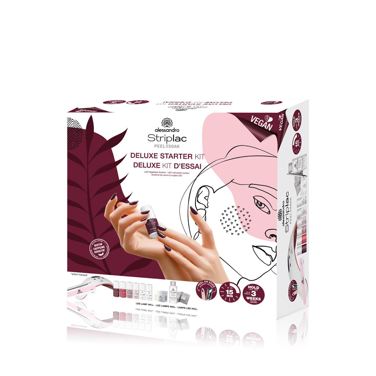 Kit Starter Deluxe | Peel or Striplac Soak alessandro 48-524