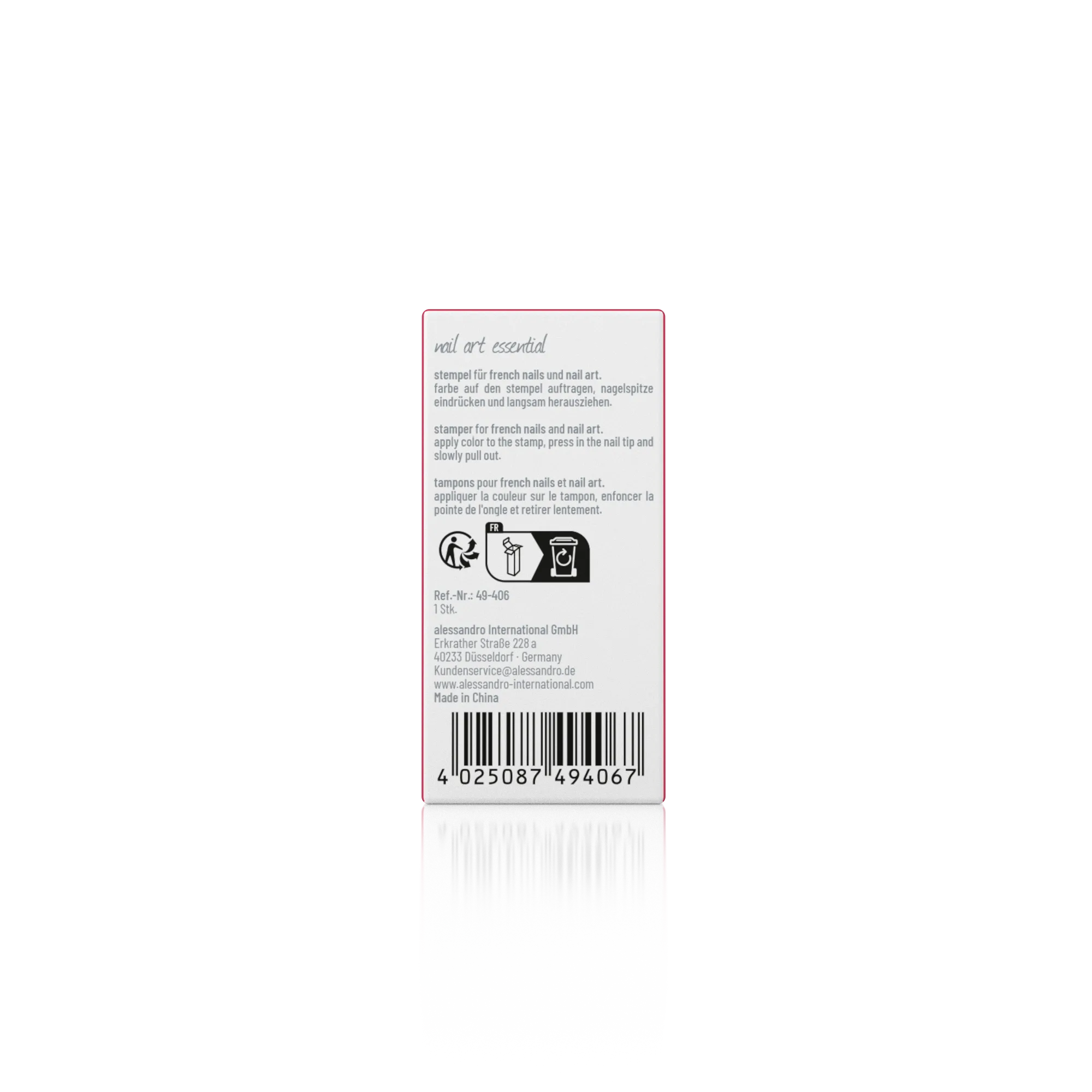 Striplac French Stamper