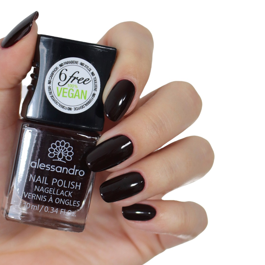 Vernis à ongles Rouge Noir