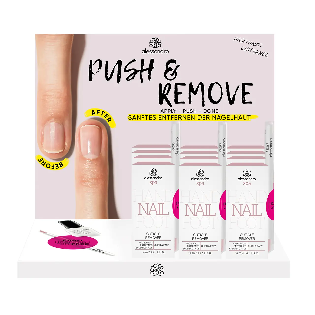 Push & Remove Display