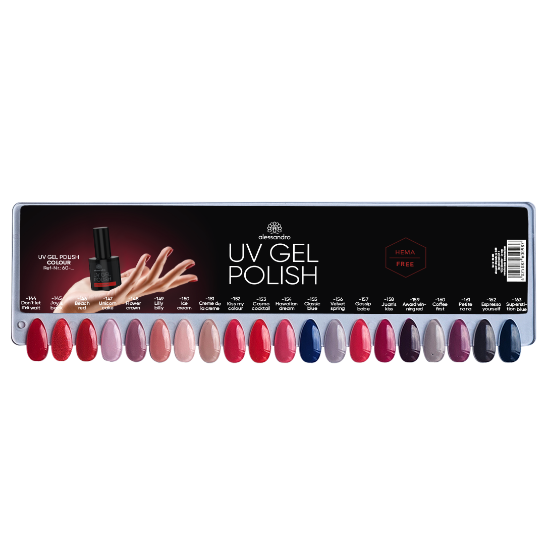 Farbkarte UV GEL Polish neue 20 Farben