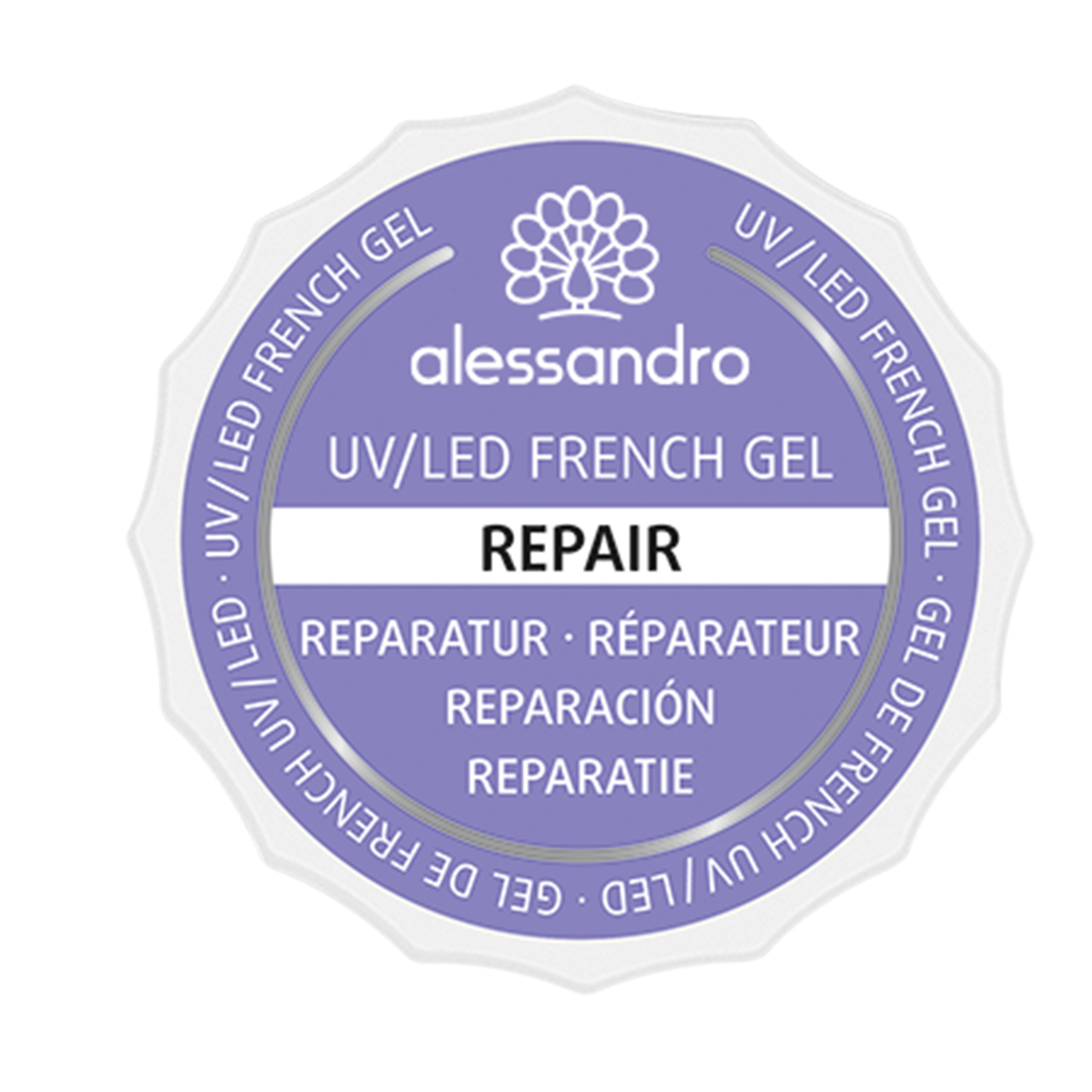 French Gel Repair White