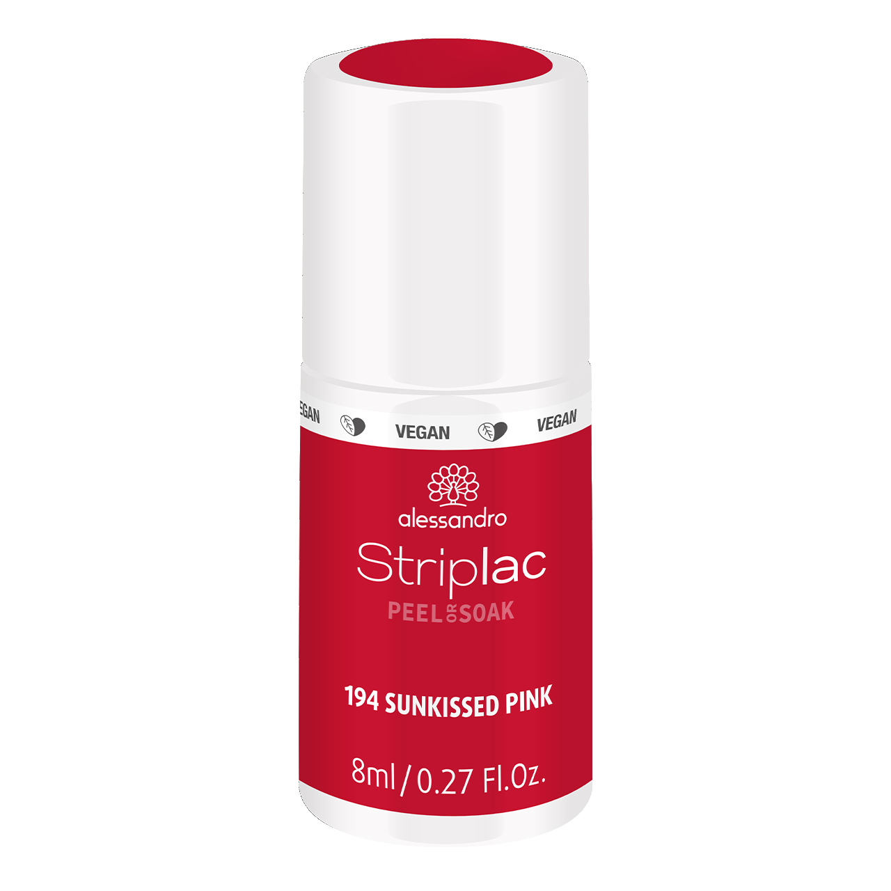 Striplac Peel or Soak Sunkissed Pink