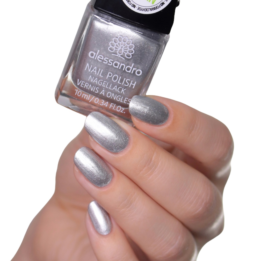 Nagellack Silver