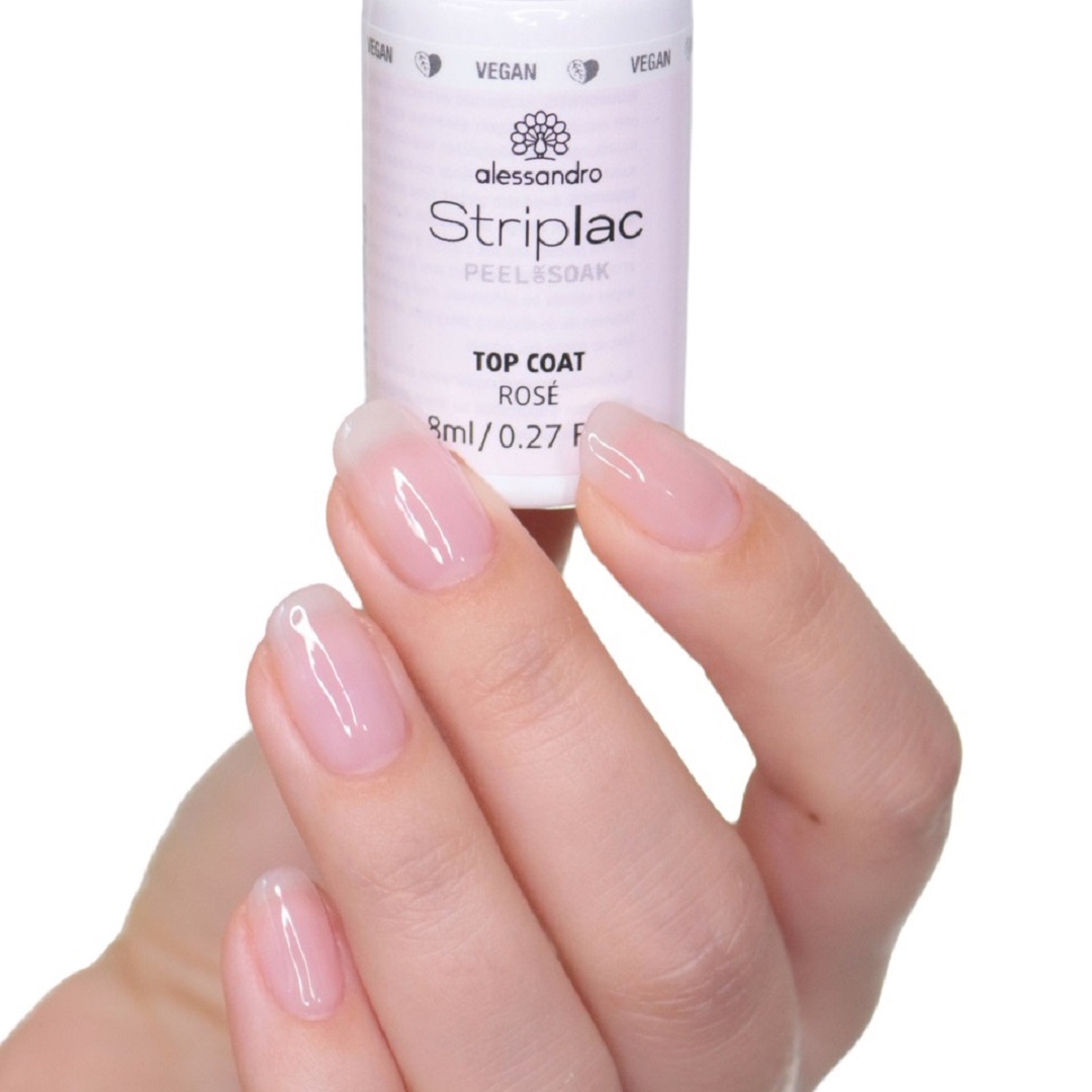 Striplac Top Coat Rosé