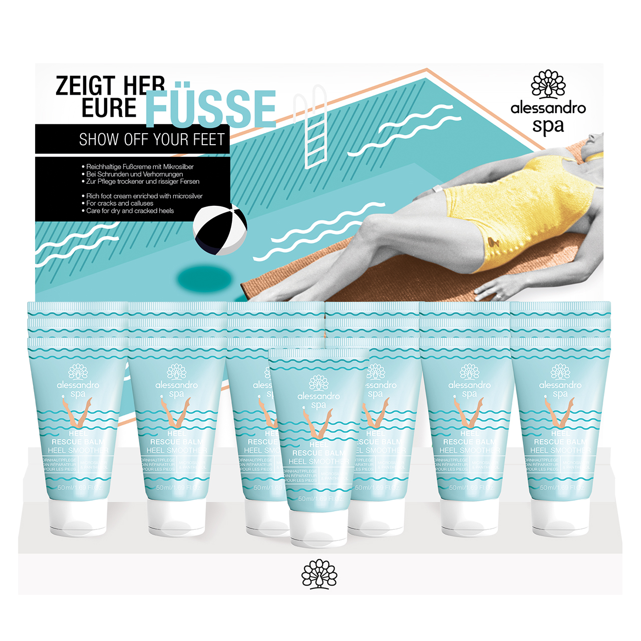 Présentoir Heel Rescue Balm (Display)