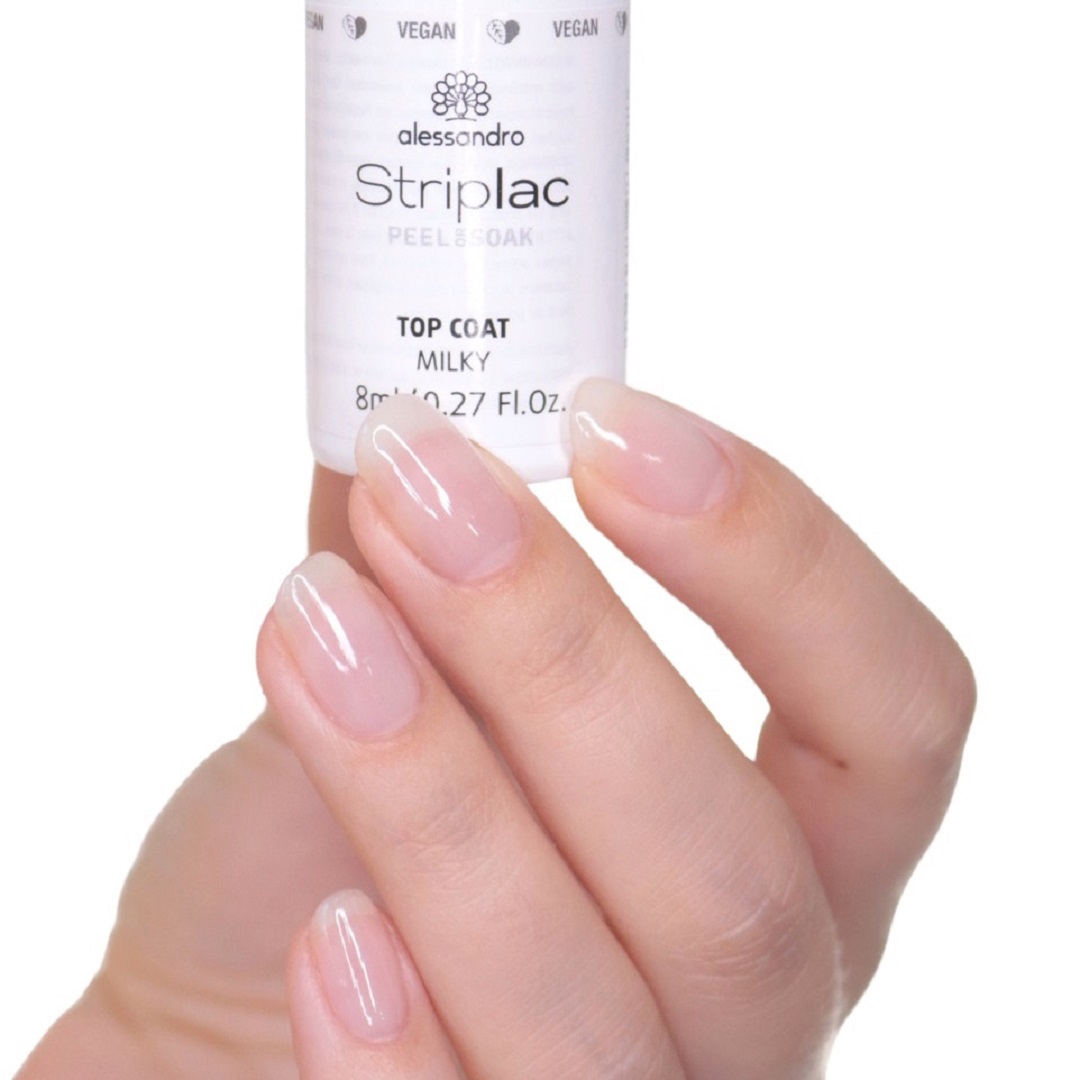 Striplac Top Coat Milky