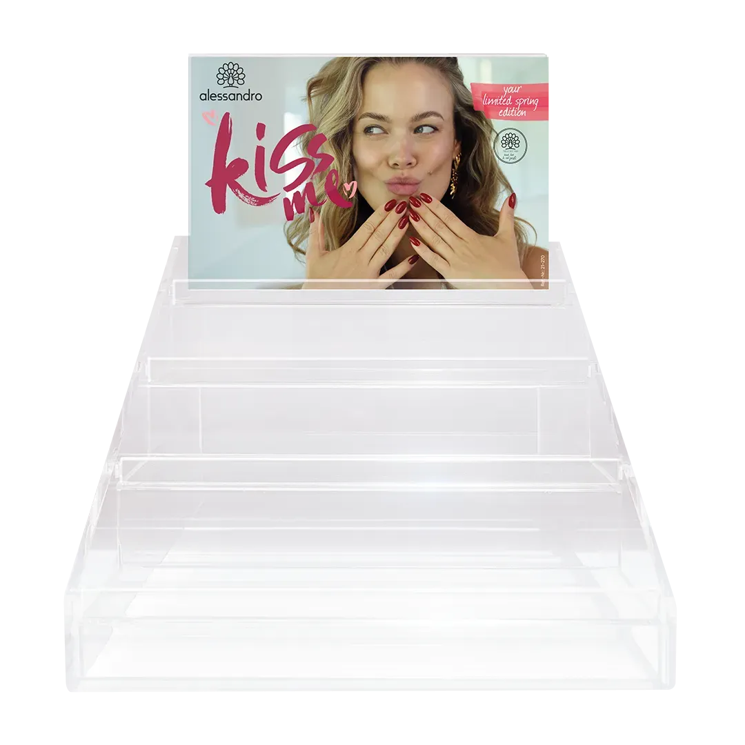 Warenpaket Nagellack Lookfarben Kiss Me für das generische Display