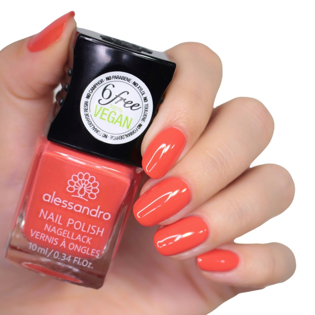 Nagellak Orange Red