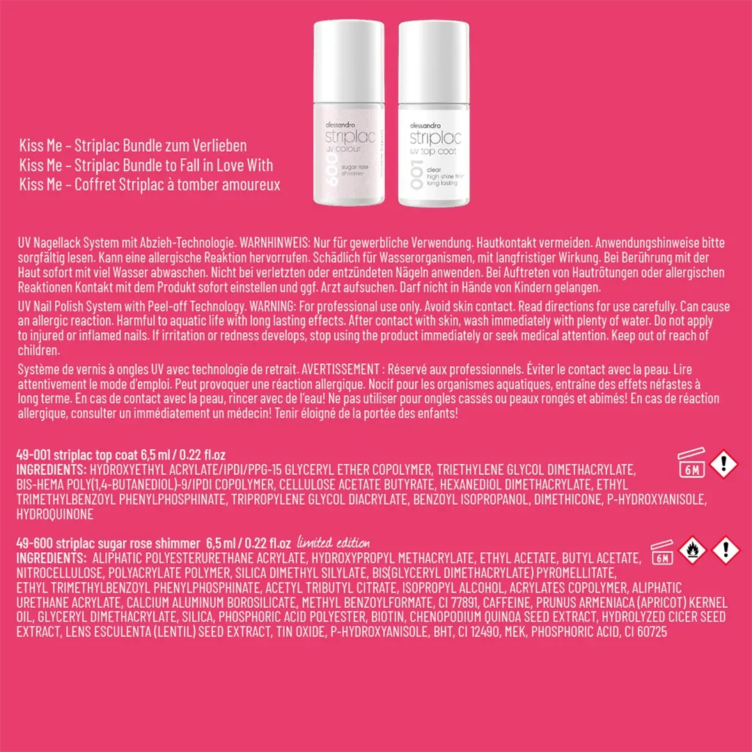 Striplac Set Sugar Kiss