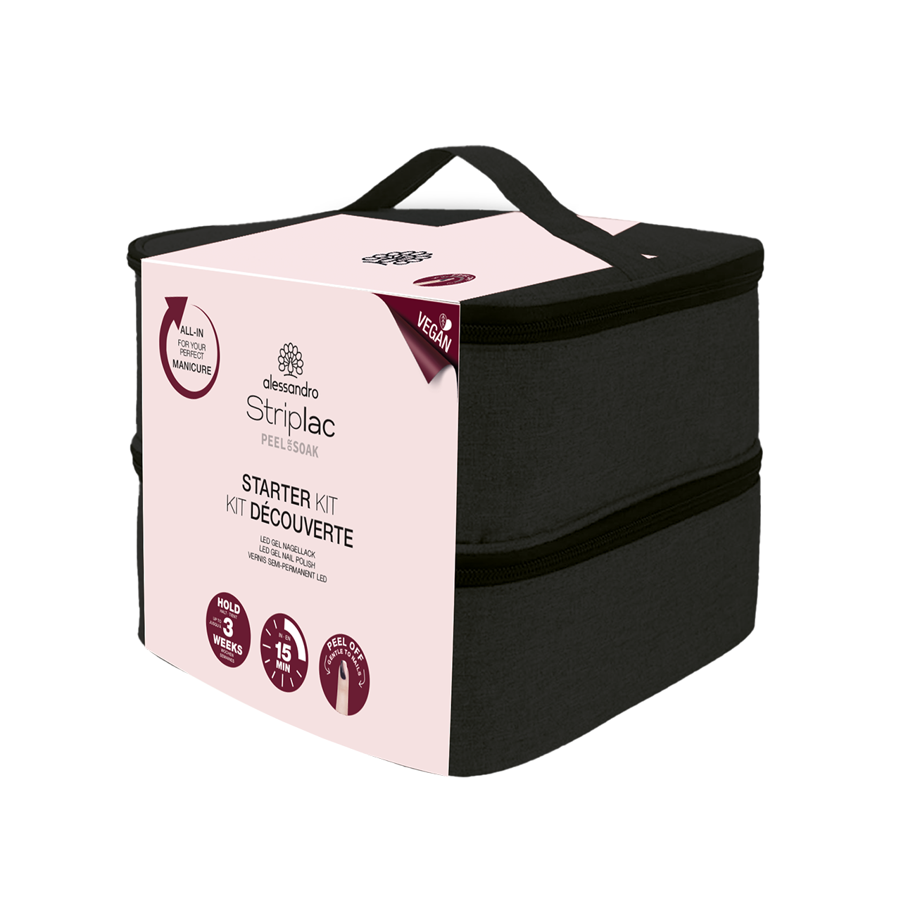 STRIPLAC STARTER SET incl. Trousse de beauté