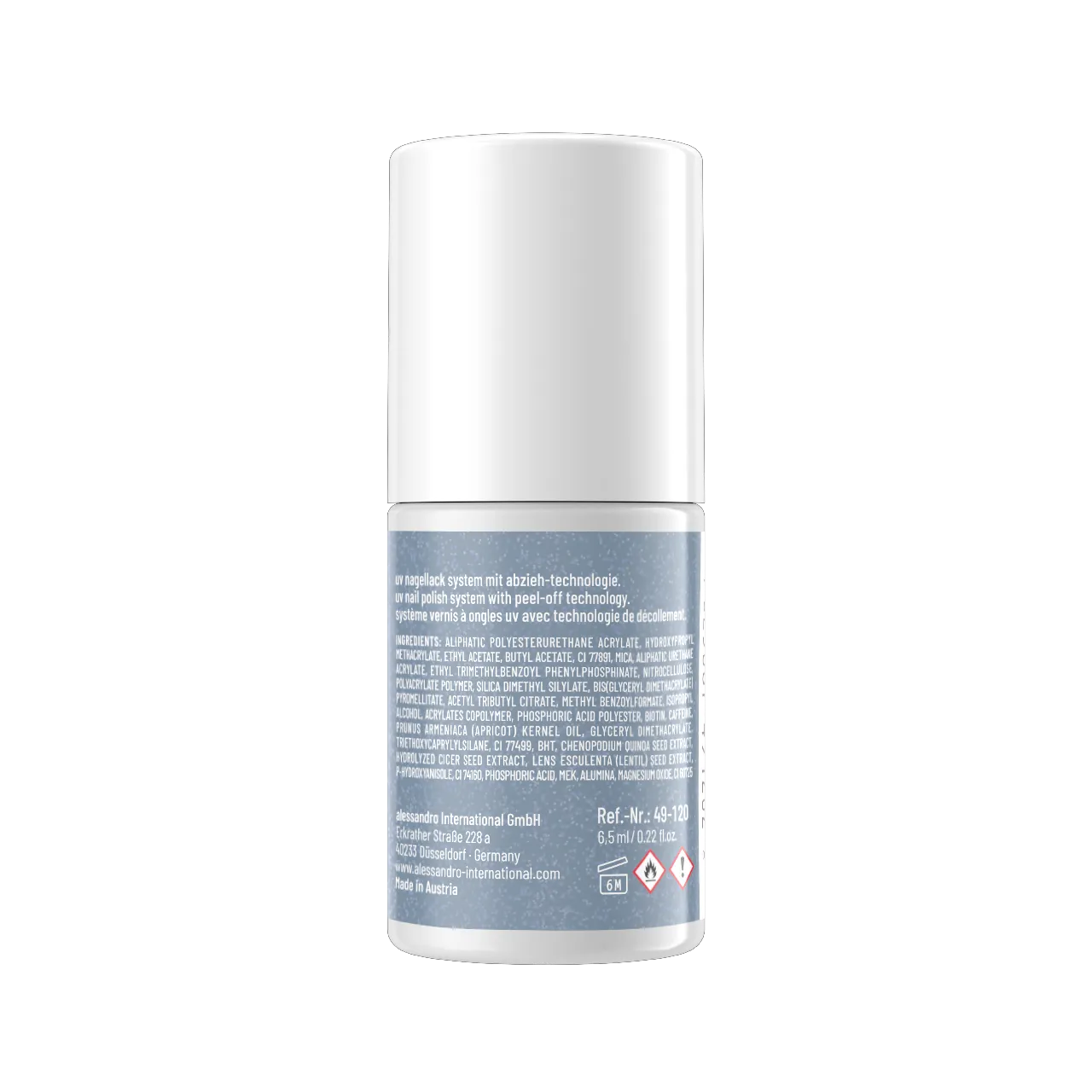 Striplac Uv Colour Poetic Blues Shimmer