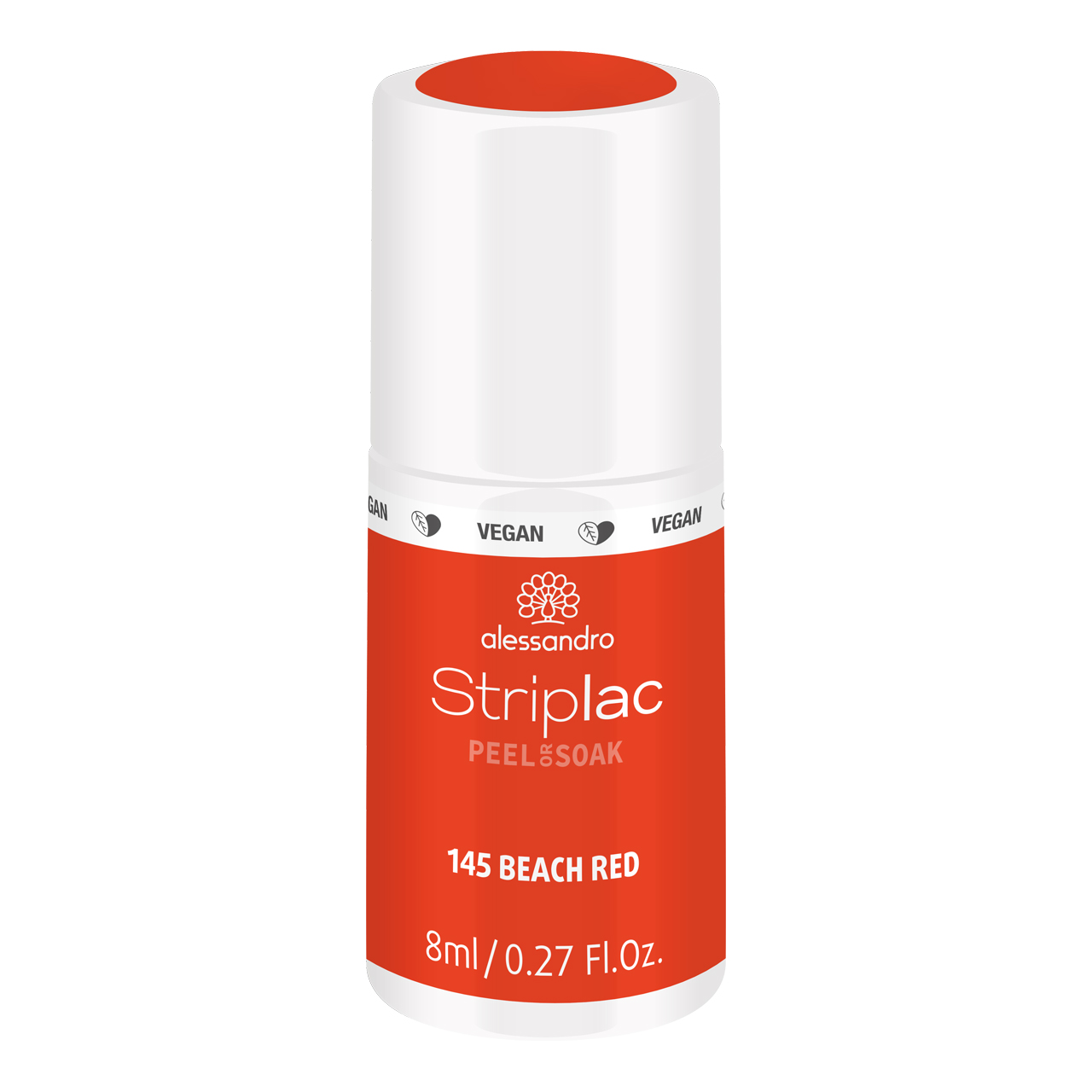 Striplac Peel or Soak Beach Red