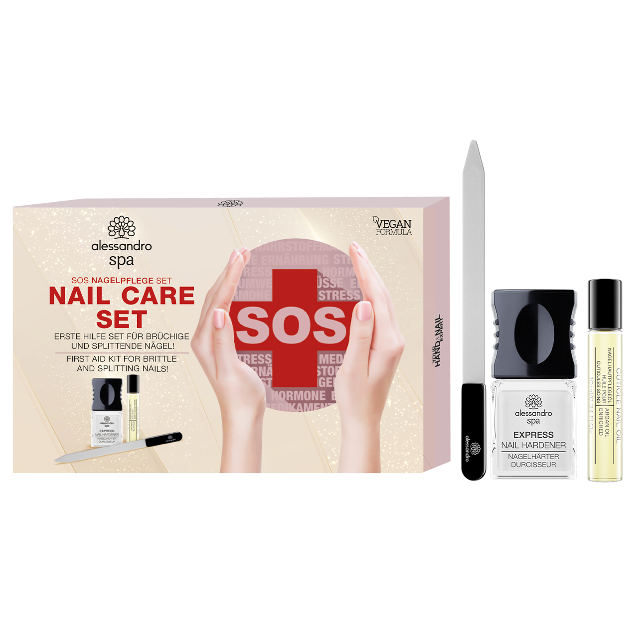 Kit de soin SOS pour les ongles