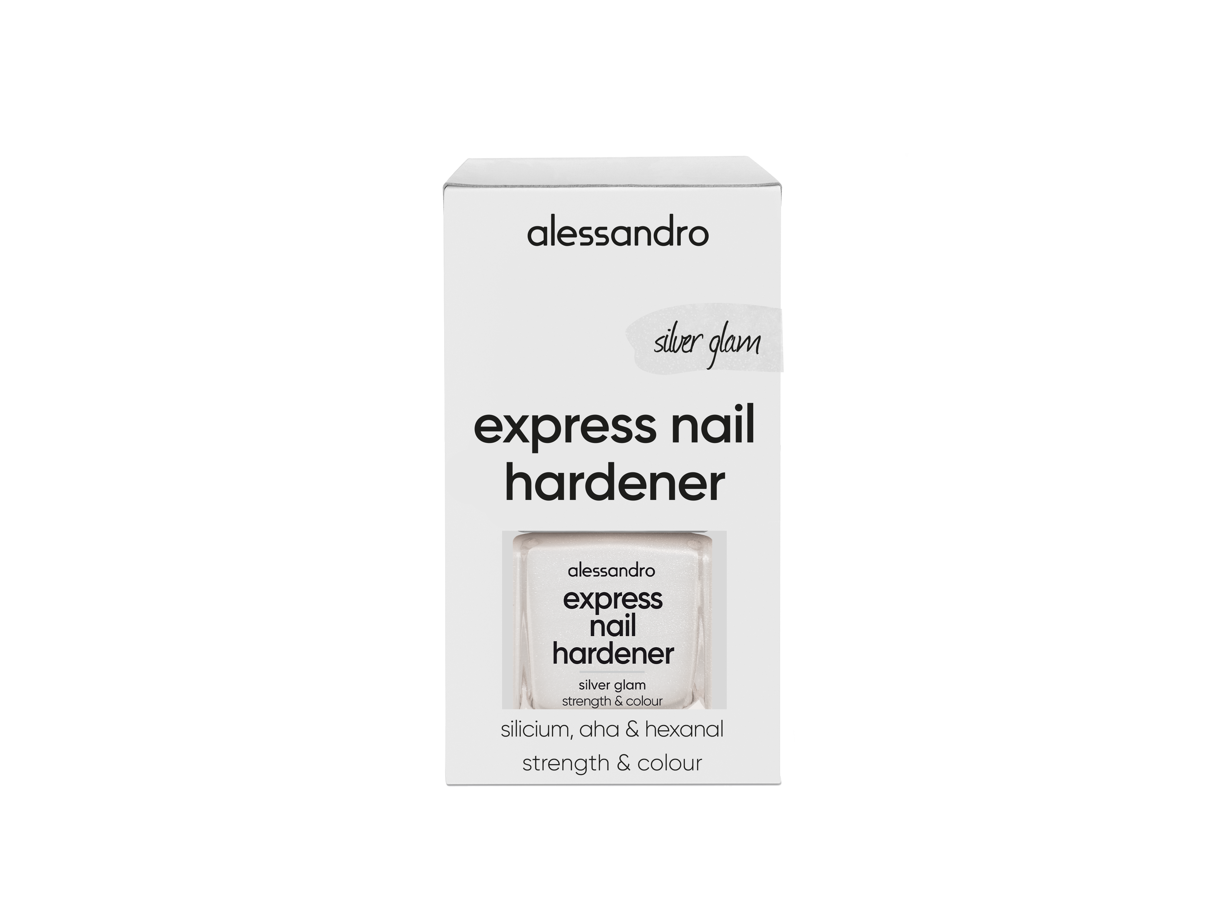 Express Nail Hardener Silver Glam Express Nail Hardener Silver Glam