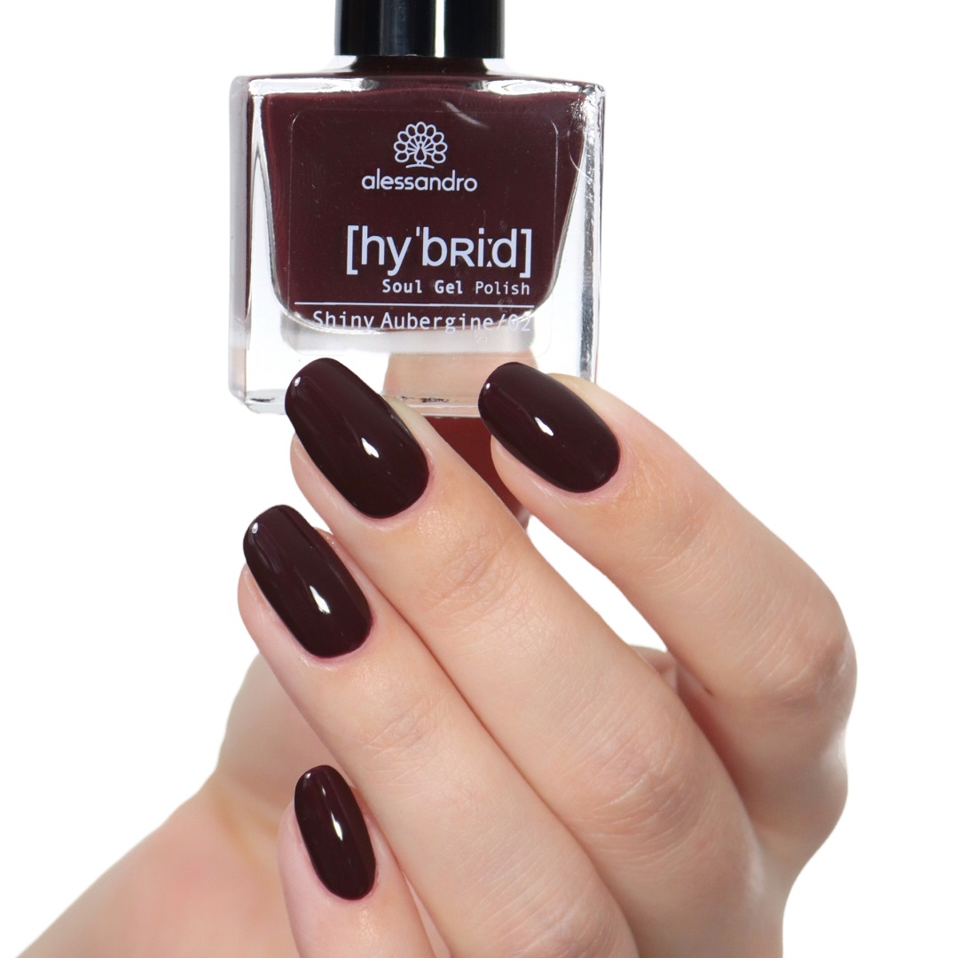 Hybrid Soul Gel Polish Shiny Aubergine