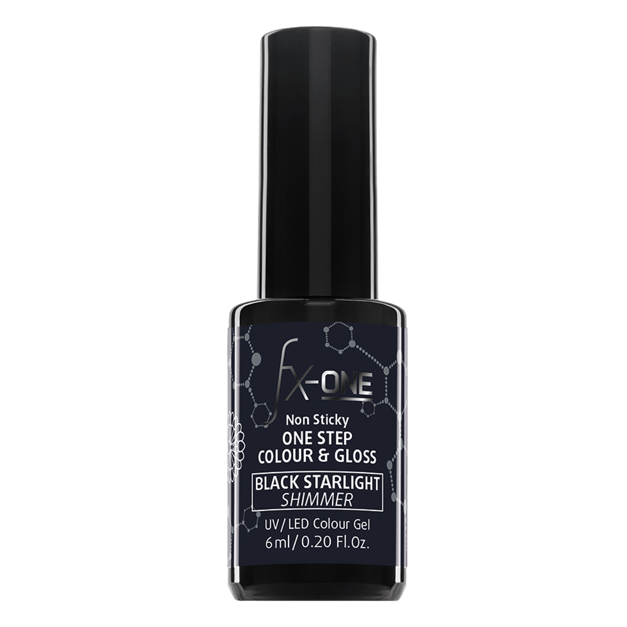 FX-ONE Colour & Gloss Black Starlight 6ml