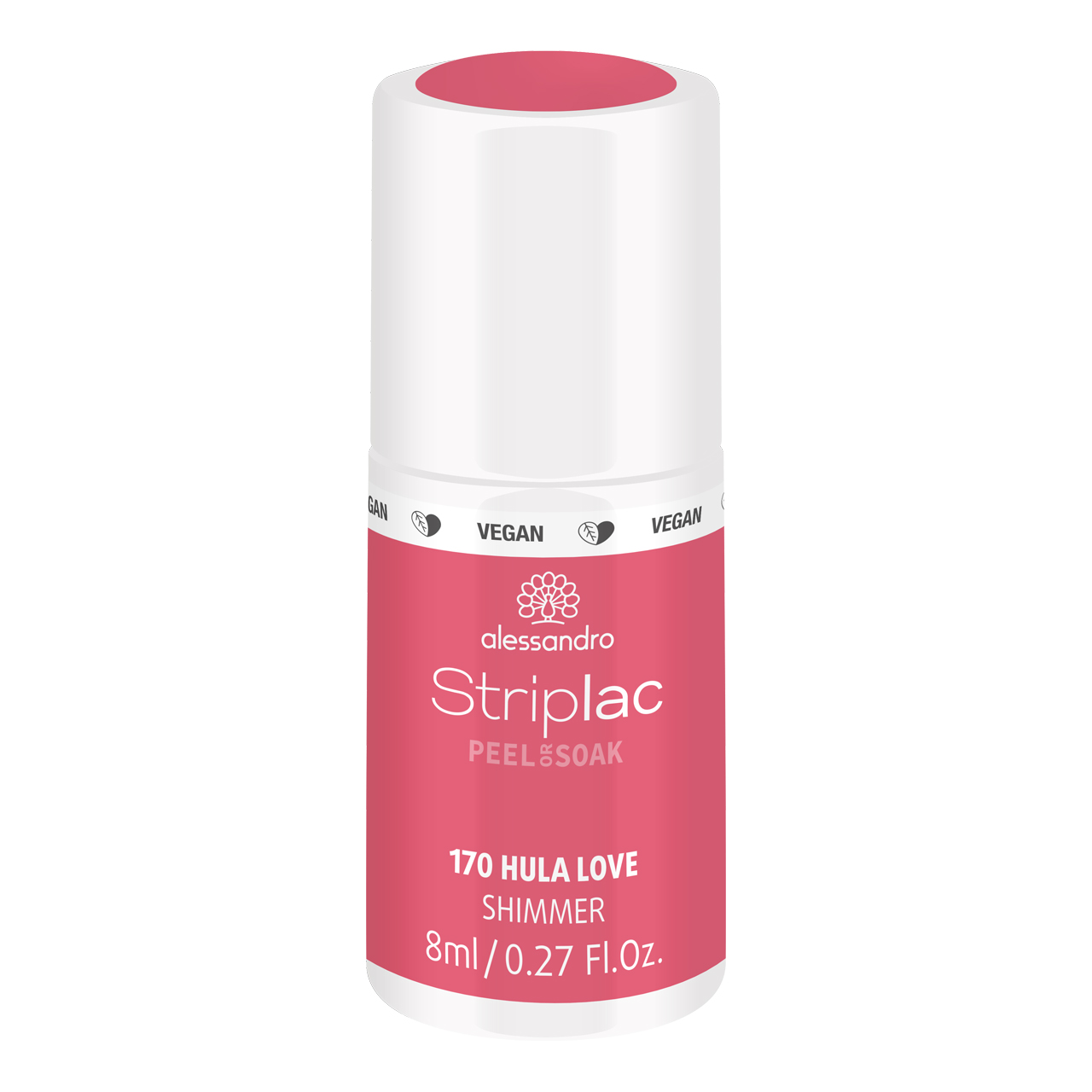 Peel Soak alessandro Nagellack-Welt vegane Striplac | or