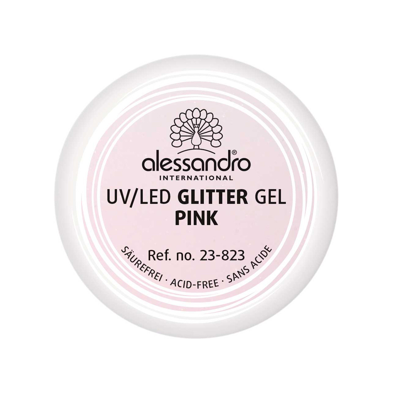 Gel à paillettes « Pink »