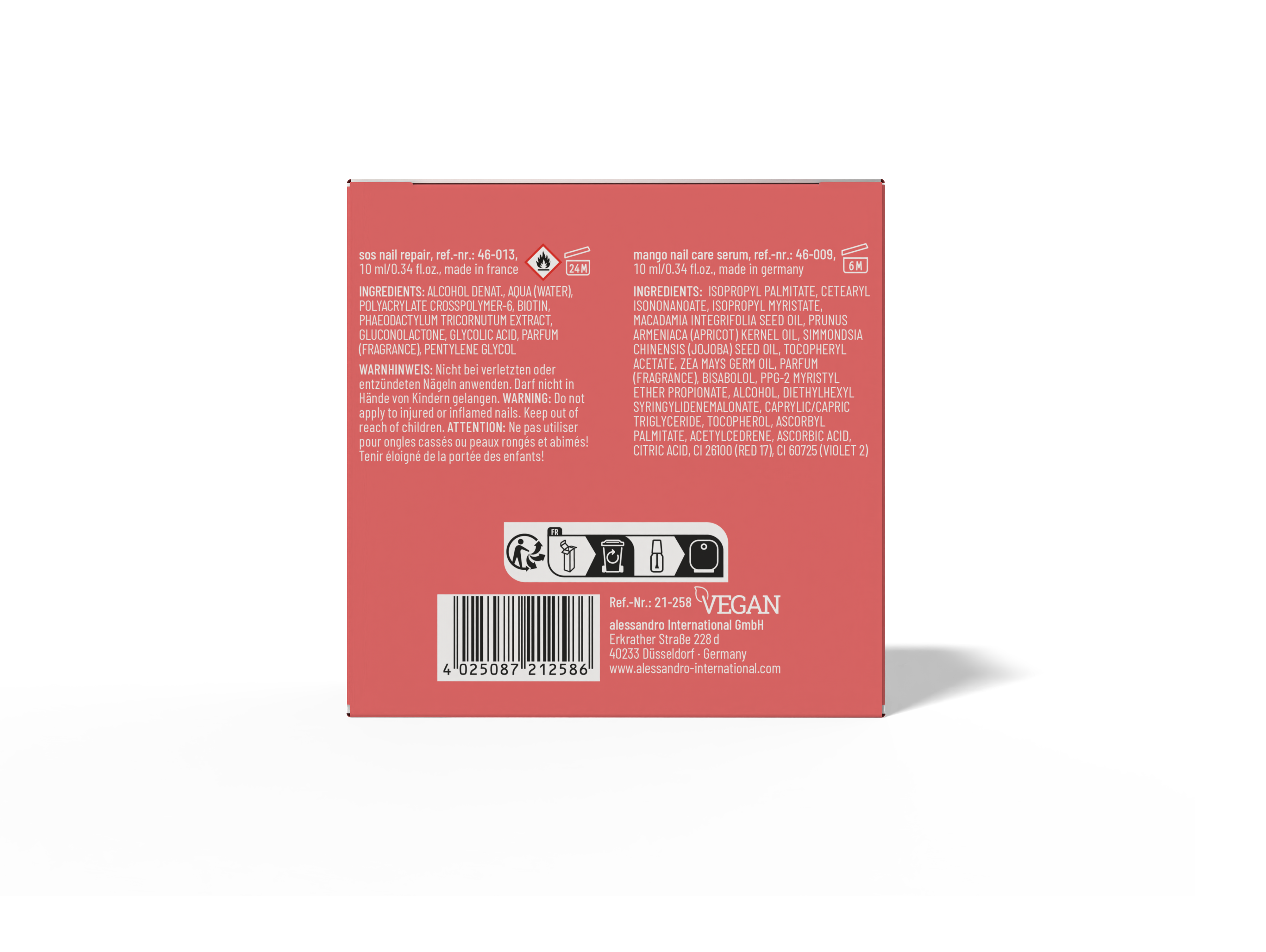 Nail Clinic Box - Repair & Care Set