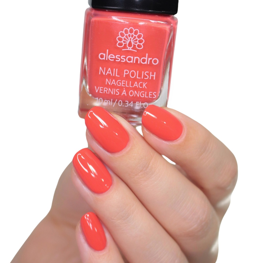 Nagellak Orange Red